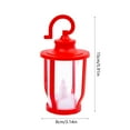 thumbnail image 3 of Decoraciones navideñas, adornos navideños, lámpara de viento LED de plástico con gancho, lámpara de viento para decoración del hogar, fiestas navideñas, exteriores, patio, camping, luces decorativas,, 3 of 6