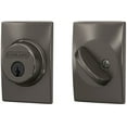 thumbnail image 2 of Schlage B60n-Cen Single Cylinder Keyed Entry Grade 1 Deadbolt - Black, 2 of 7