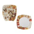 thumbnail image 2 of Chririnla Office Chair Slipcover Cat Design with Stain Resistant Washable Office Computer Chair Covers for Armrest Chair, Set of 2 Computer Chair Protective Cover, 2 of 8