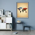 thumbnail image 7 of Diamond Art Kit for Adults, World Map Flags Global Artwork Diamond Painting for Adults Beginners, 5D DIY Diamond Art Painting Kits, Colorful Diamond Painting Craft for Home Decor 12x16, 7 of 7