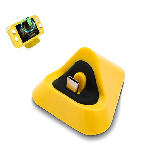Charging Dock For Nintendo Switch Lite Charger For Nintendo Switch Lite Yellow Walmart Com Walmart Com