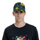 thumbnail image 4 of Fotbe Sunflowers And Blue Flower Gorro Clásico de Béisbol, Gorra Ajustable con Broche Snapback, Gorro de Exterior de Algodón Suave, 4 of 6