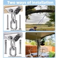 thumbnail image 5 of Kit para colgar hamacas, ganchos giratorios de 360° de alta resistencia para columpios, sillas, yoga, columpios para porches al aire libre, 5 of 5