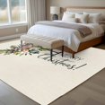 thumbnail image 4 of 8x10 Area Rugs for Living Room, Christmas Non Slip Area Rugs for Kitchen Bedroom Entryway, Xmas Snowflake Botanical Winter Rustic Washable Carpet Runner Rug Floor Mats for Bedroom Home Decor, 4 of 9
