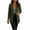 Army Green, variant on QIYAGBSA Long Open Front Cardigan Sweaters for Women Shawl Collar Ribbed Knit Long Sleeve Fall Winter Casual Lightweight Cover Ups with Waist Detail