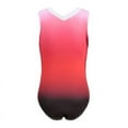 thumbnail image 3 of Girls Sparkly Gymnastics Leotards School Training Ballet Dance Tank Top 5-14Y, 3 of 3
