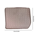 thumbnail image 3 of PATLOLLAV Summer Dog Cooling Mat, Pet Summer Pads Cat Ice Silk Self Bed Sleeping Washable & Portable Cushion Home or Outdoor for Kennel Sofa Bed Floor Car Seats Small Medium Large Dogs Cats, 3 of 5