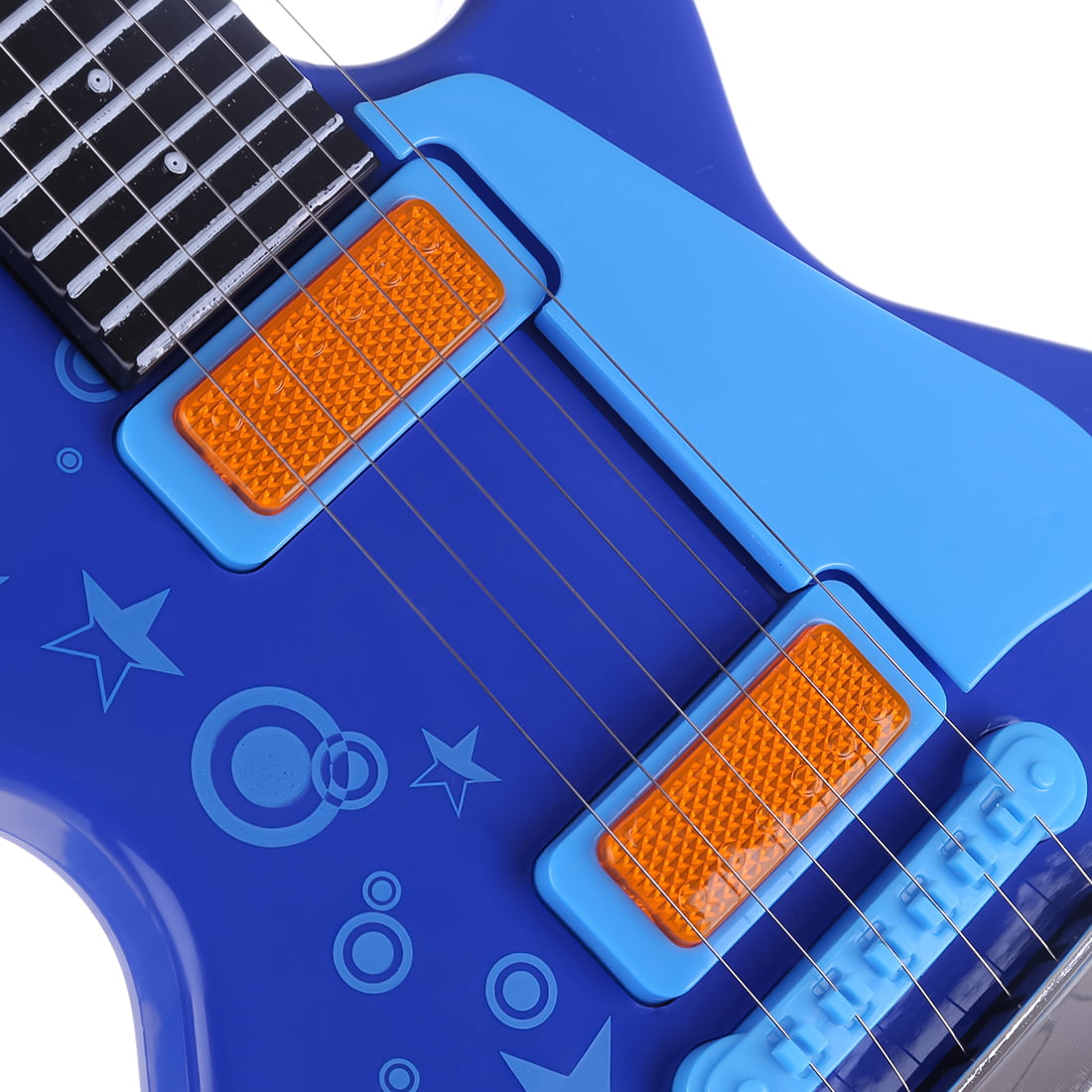 Toddler Musical Instrument Toy Gift for Children Blue PHYNEDI Electric Guitar for Kids