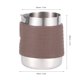 thumbnail image 5 of Taza para espumar leche de acero inoxidable de 350ml, jarra de café de silicona antiescaldado para hacer Latte Art Unbranded 3113190148513, 5 of 7