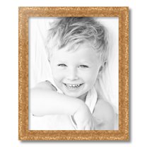 ArtToFrames 16x20 Inch Gold and Black Picture Frame, This Gold Wood Poster Frame is Great for Your Art or Photos, Comes with 060 Plexi Glass (4902)