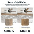 thumbnail image 3 of Prominence Home Russwood 42 Inch Farmhouse Ceiling Fan with No Light, Bronze, 3 of 12