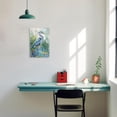 thumbnail image 3 of ZHONGYUTONG Blue Heron Canvas Wall Art Sea Bird Pictures Wall Decor Egret Beach Animal Painting for Bathroom Living Room Decor Framed (12.00" x 18.00"), 3 of 5