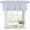 LightBLue, variant on 2 Pack Light Blue Plaid Valances for Windows Bedroom Living Room Window Treatments, Modern Minimalist Country Rod Pocket Valance Drapes Short Kitchen Curtains Over Sink 60"x18"