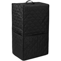 Kitchen Blender Dust Cover, Quilted Blender Dustproof Cover with Side Pockets and Handle, Compatible with Ninja Foodi Blender