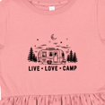 thumbnail image 4 of Inktastic Camping Summer Trip Live Love Camp Girls Toddler Dress, 4 of 5