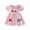 Pink, variant on mgoYE Toddler Baby Girl Back to School Outfit Apple Sleeveless Dress Fly Sleeve Smocked Dresses Girls Summer Clothes(Pink,4-5 Years)