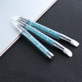 thumbnail image 5 of 3 uds doble extremo Nail Art silicona UV Gel escultura tallado constructor relieve punteado pluma pincel herramienta de manicura (azul), 5 of 5