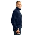 thumbnail image 3 of Port Authority Microfleece 1/2 Zip Pullover-L (True Navy), 3 of 6
