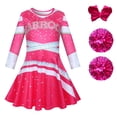 thumbnail image 3 of Disfraz de Zombie 3 para cosplay de escuela secundaria, vestido de animadora para niñas pequeñas, faldas superiores, monos de carnaval y Halloween, 3 of 5