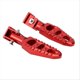 thumbnail image 3 of Motorcycle Rear Foot Pegs for Honda Hawk 250 Footrest Red, 3 of 5