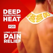ThermaCare Heat Wraps for Neck, Shoulder, and Wrist Pain Relief - 4 Count