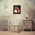 thumbnail image 4 of Van Swearingen, Debra 12x14 Black Modern Framed Museum Art Print Titled - Flamingo II, 4 of 5