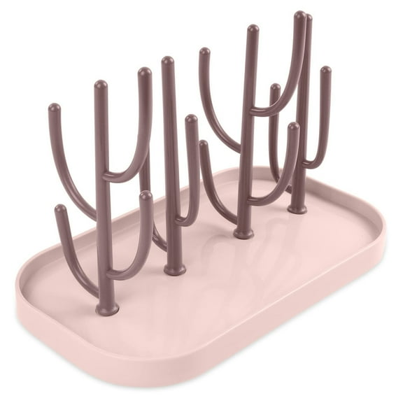 KQJQS Multifunctional Baby Bottle Drying Rack with Cactus Design - Removable Rack for Milk Bottles, Water Cups, Infant Feeding Essentials