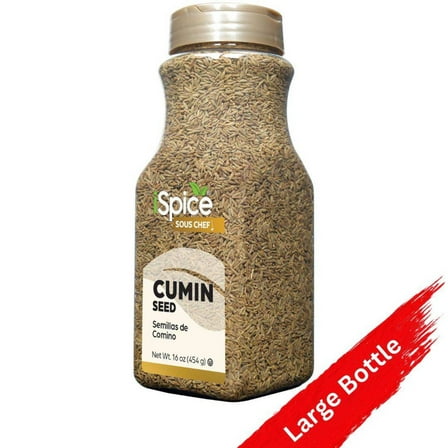 iSpice | Cumin Seed Whole | 16 oz | Bulk Size | Gourmet Spice | Kosher