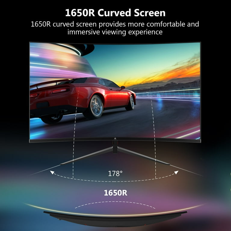 Z-EDGE UG24 24-Inch Curved Gaming Monitor 180Hz(DP) 144Hz