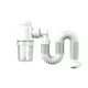 thumbnail image 2 of Aparatos de cocina, Accesorios de cocina, Utensilios de cocina, Kit de desagüe para lavabo, Tubo de expansión para lavabo, Tubo de extensión para lavabo, Tubo sifón para bajante de lavabo, 2 of 8