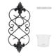 thumbnail image 3 of Candelabro colgante ANGGREK de hierro 2 uds con vela de cristal, 3 of 8