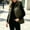 Army Green, variant on Gamivast Hooded Vest for Women-Puffer Quilted Lightweight Sleeveless Jacket Zip Up Fall Winter Warm Outerwear with Pockets