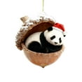 thumbnail image 2 of Decoraciones Del Árbol de Navidad 2D Acrílico Plano Ornamentos Del Árbol de Navidad para Decoraciones Del Coche Del Árbol, 2 of 3