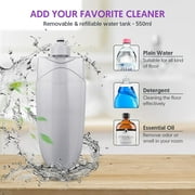 BCOOSS Spray Mops for Floor Cleaning - Microfiber Floor Mop with 550ML Refillable Bottle 3 Washable Pads Kitchen Dry Wet Mop