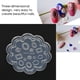 thumbnail image 1 of Plantillas de Arte de Uñas 3D de Silicona Acrílica ANGGREK Molde Tallado para Uñas, 1 of 8