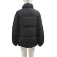 thumbnail image 7 of Winter Coat Women Casual Windproof Down Cotton Coat Warm Thickened Jacket Solid Outwear All-match Loose Tops Clothing, 7 of 7
