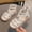 White, variant on Liyamei Children Shoes High Top Flat Sandals Roman Fashion Outdoor Beach Sandals Girls Dress Sandals Size Black 18-24 Months