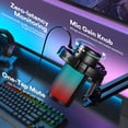 thumbnail image 4 of Micrófono USB MAONO GamerWave DGM20S con brazo auxiliar y RGB, 4 of 8