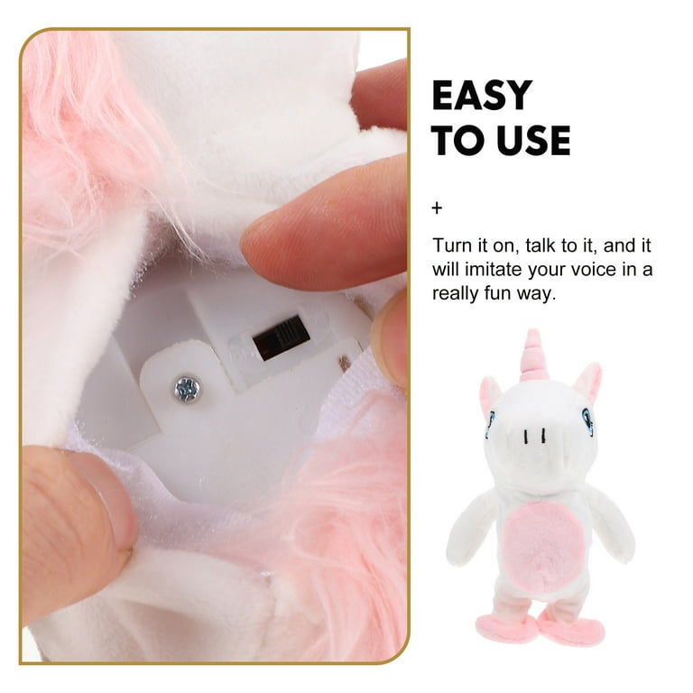 Walking talking interactive unicorn hotsell