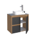 thumbnail image 4 of Mueble de Baño Kyoto Color Negro Con Lavamanos Luna Color Blanco 102450, 4 of 5