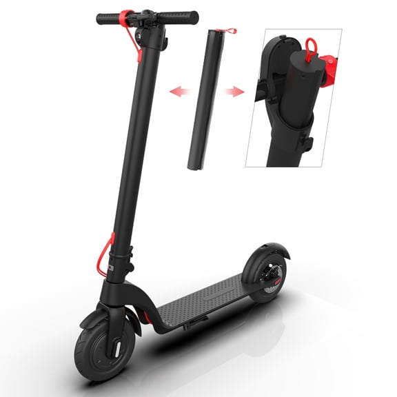 VIDVIE ESC01 Electric Scooter, 8.5" Tires, 350W Motor, 32km/h Max Speed, Foldable, 20km Range, Disc Brakes, Black