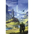 thumbnail image 1 of Halo Infinite - Master Chief Valley Wall Poster, 14.725" x 22.375" Framed, 1 of 4
