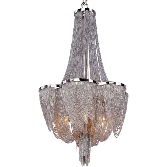 Maxim Lighting - Six Light Chandelier - Chantilly-Six Light Chandelier in Modern