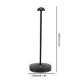 thumbnail image 2 of Control táctil portátil de la luz de la tabla de la batería recargable 1200mAh de la lámpara de mesa del metal, 2 of 8