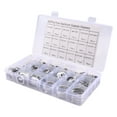 thumbnail image 3 of 450 Pcs Joints Plats en Aluminium Rondelles Joints Assortis Anneaux d'Étanchéité en Métal, 3 of 7
