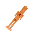 thumbnail image 4 of Escultura de cascanueces, adornos navideños, artesanías, adorno de cascanueces de madera coleccionable para chimenea de fiesta naranja, 4 of 9