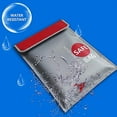 thumbnail image 4 of ISOP USA Silicone Money Deposit Bags, Fireproof & Waterproof, 1 Count, 4 of 5