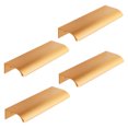 thumbnail image 4 of OUNONA 4pcs Kitchen Cupboard Handles Modern Aluminium Alloy with Round Edges, 4 of 8