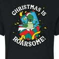thumbnail image 3 of Toy Story - Christmas Is Roarsome - Juniors Cropped Cotton Blend T-Shirt, 3 of 5