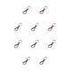 thumbnail image 3 of Diadema deportiva Sonducket Banda elástica para el sudor 10piezas Violeta, 3 of 6